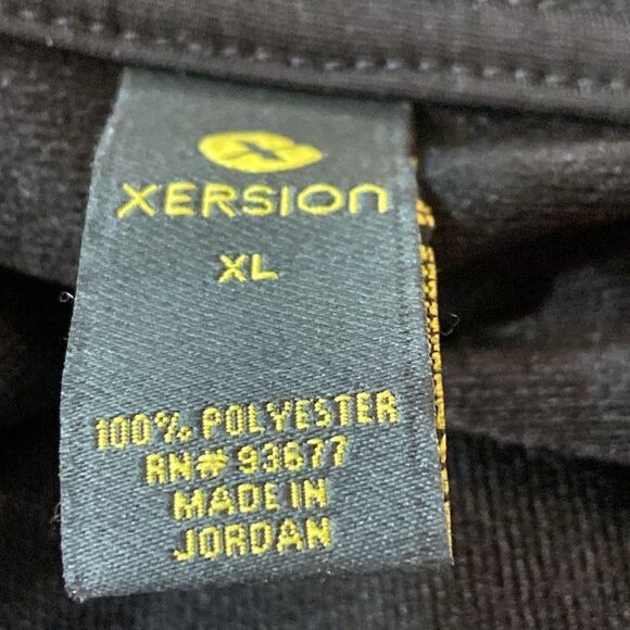 Xersion Black and White Windbreaker Lightweight Sporty Design Size XL - Picture 6 of 6